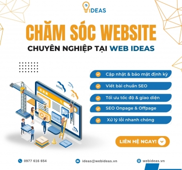 Dịch vụ chăm sóc nội dung website chuyên nghiệp nhất