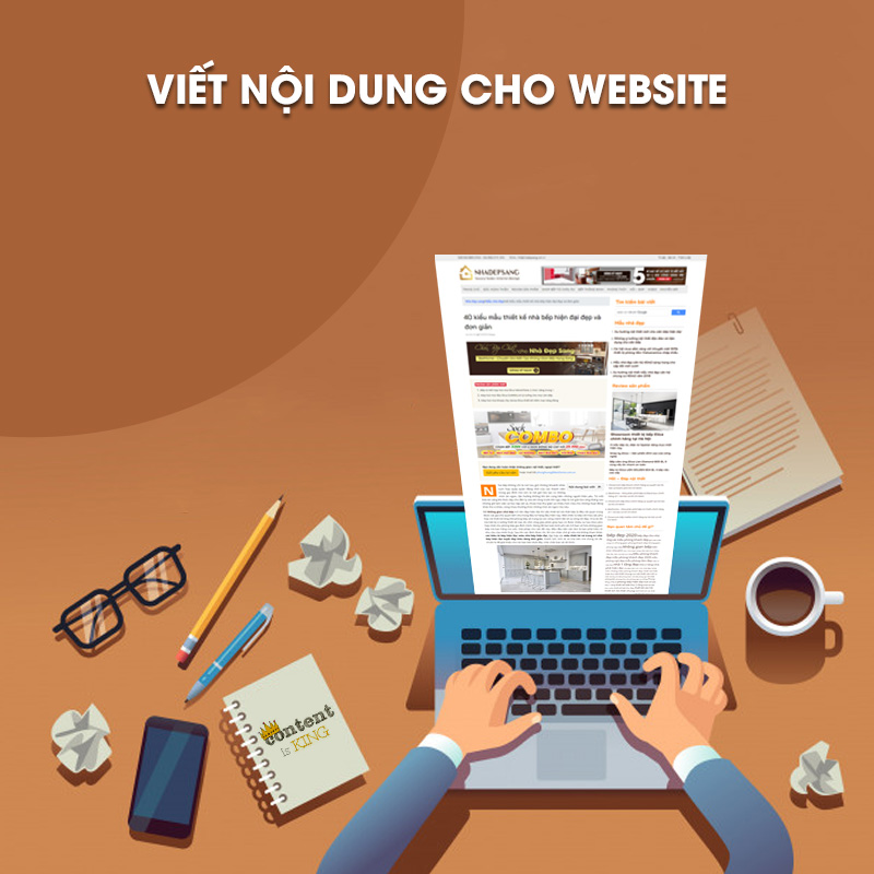 chăm sóc nội dung website